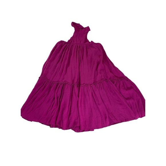 Vici Women's Magenta Halter Casual Preppy Shift Dress - Small - Picture 1 of 9